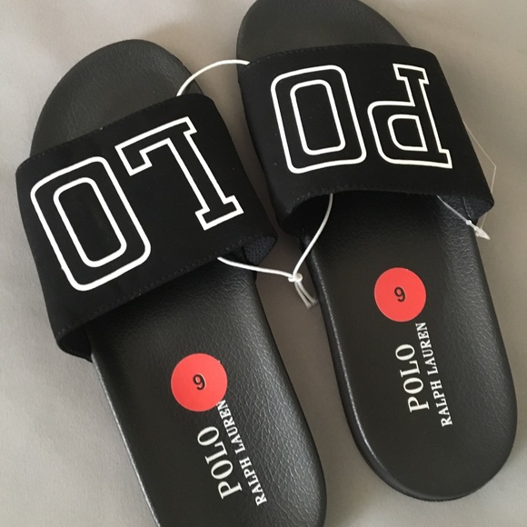ralph lauren slides womens